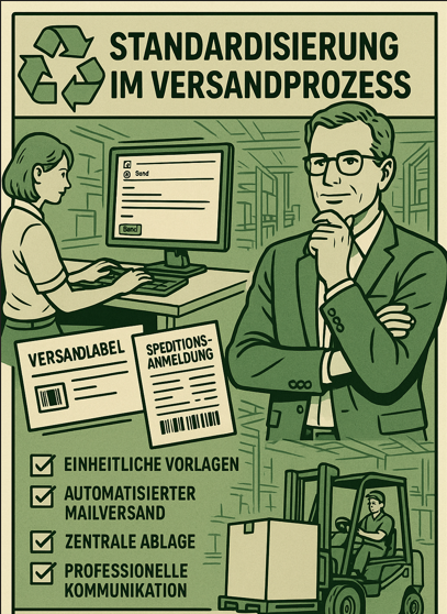 Standardisierung im Versandprozess